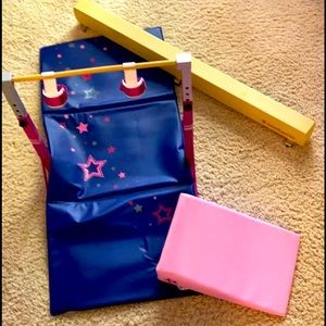 American Girl gymnast set